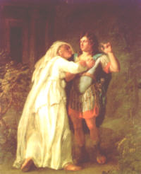 Corona Schrter und Goethe in der Prosafassung der "Iphigenie auf Tauris"