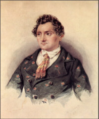 Johann Nestroy, 1842