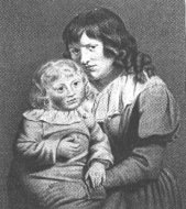 Christiane Vulpius mit ihrem Sohn August