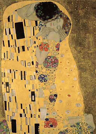 Gustav Klimt (1862-1918): Der Ku, 1907/08