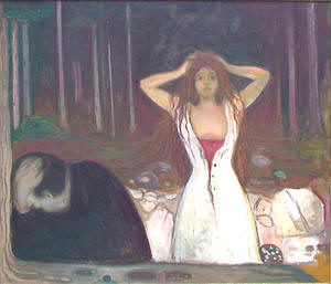 Edvard Munch, Ashes (1894)