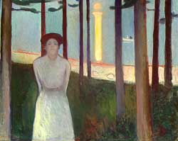 Edvard Munch, Sommernachtstraum, 1893