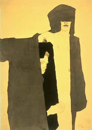 Egon Schiele, Das Paar, 1915