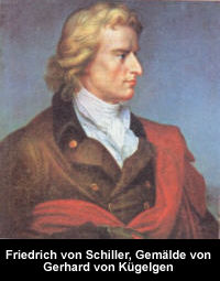 Friedrich von Schiller, Gemlde von Gerhard von Kgelgen
